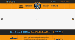 Desktop Screenshot of groutgurunyc.com
